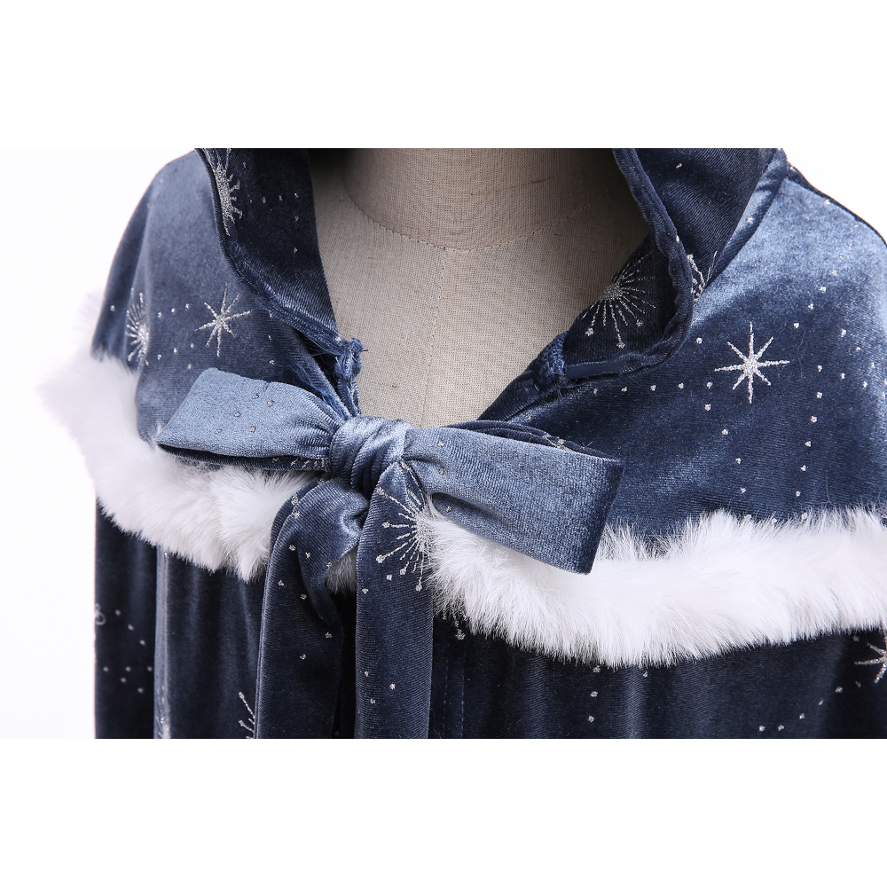 Áo choàng hóa trang công chúa Elsa xinh xắn cho bé