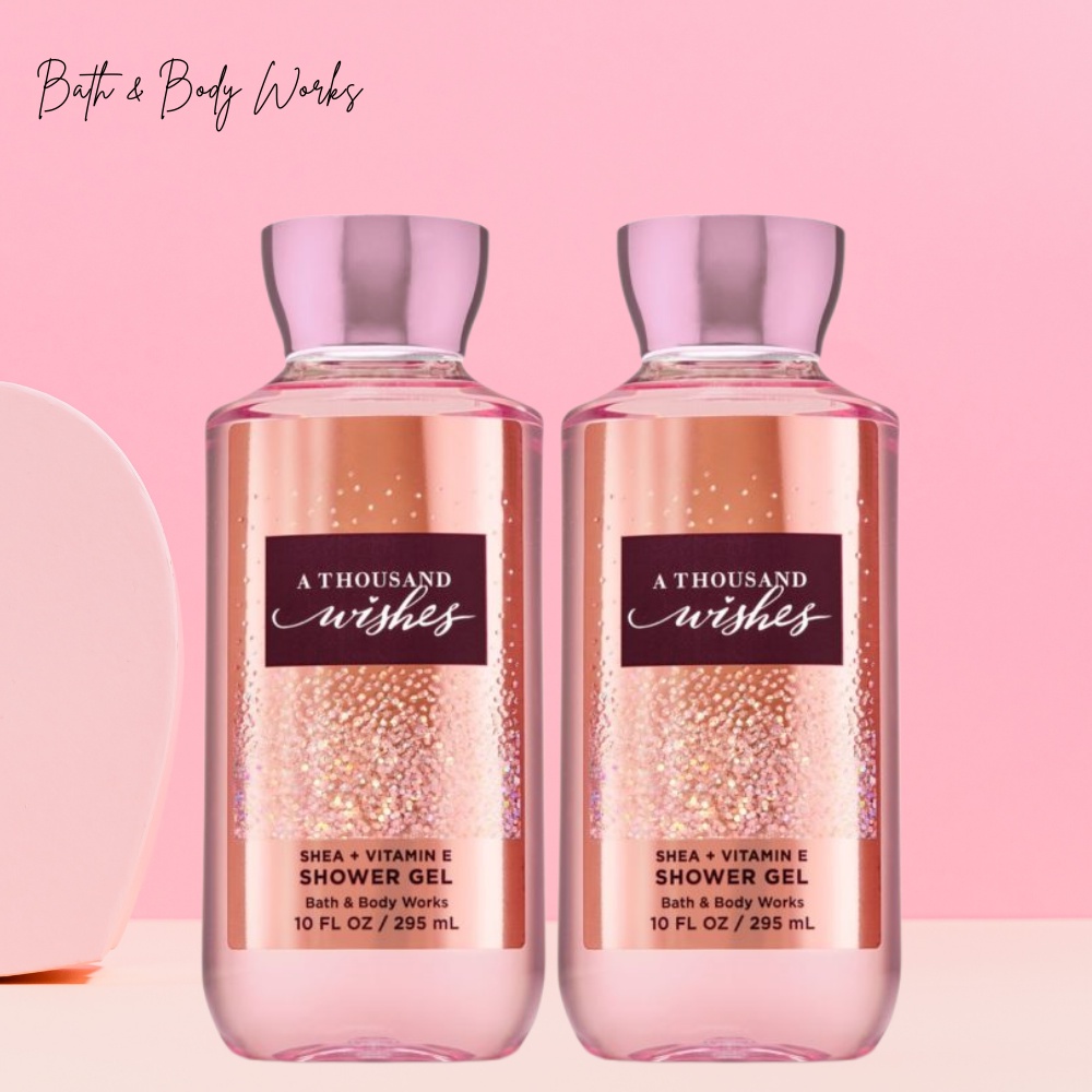 Sữa tắm A Thousand Wishes Bath & Body Works Shower Gel Chai 295ml Cho Làn Da Mịn Màng Hương Thơm Ngọt Ngào