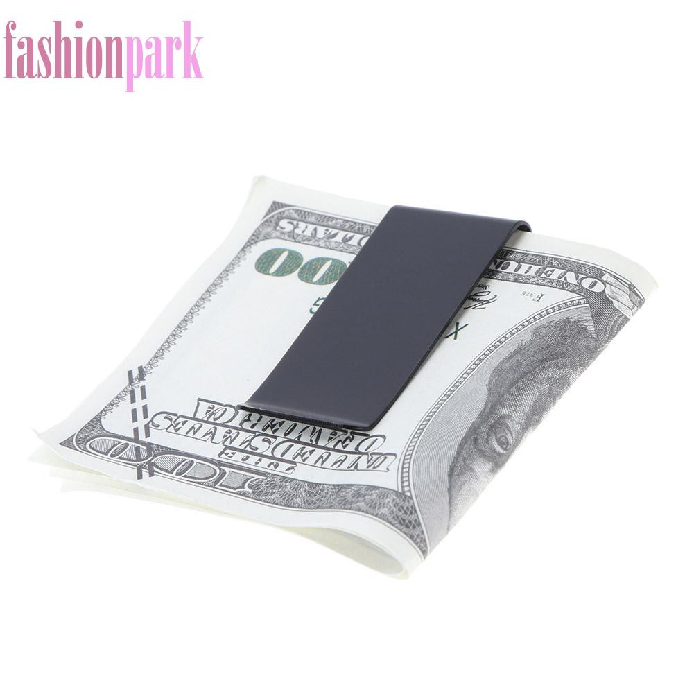 4 Fold Stainless Steel Id Card Pocket Holder Slim Money Clip Purse Wallet