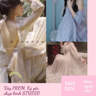 [Loạixịn] VÁY CÔNG CHÚA LẤP LÁNH DỊU DÀNG CHỤP ẢNH STUDIO  HOT TRÊN TIKTOK GIÁ RẺ -VÁY TIỂU THƯ KIM TUYẾN BLINK LẤP LÁNH