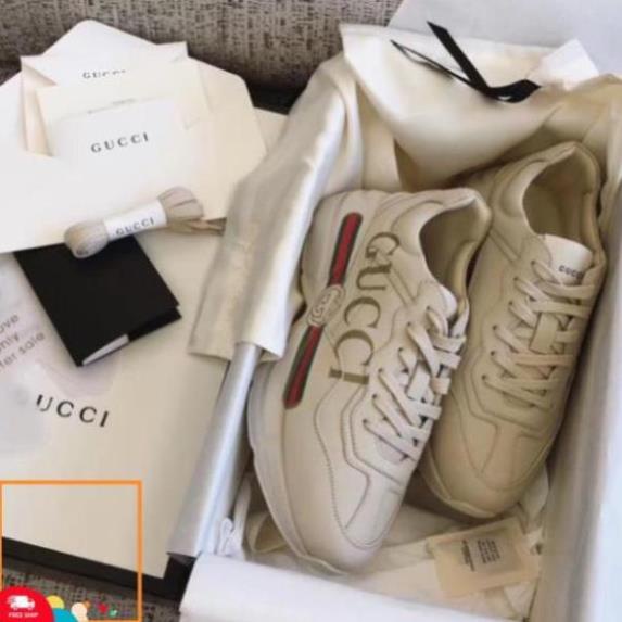 Tết Sale XẢ | Bán Chạy | giày Gucci rhyton SẴN KHO Xịn Nhẩt NEW ✔️ . ^ ' ^ ` ! ˇ . ! ) Xịn
