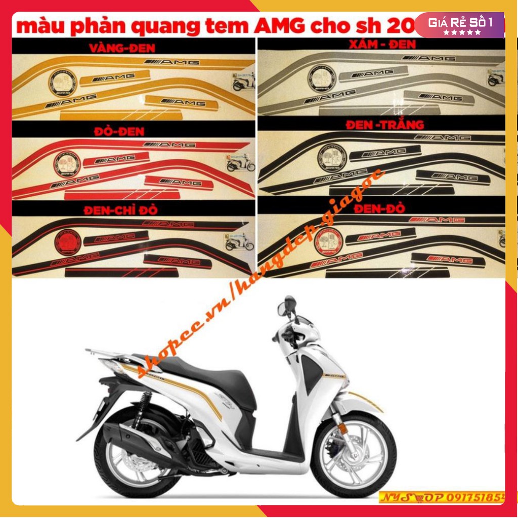 💥 Tem chỉ AMG cho SH 2010-2019 💥