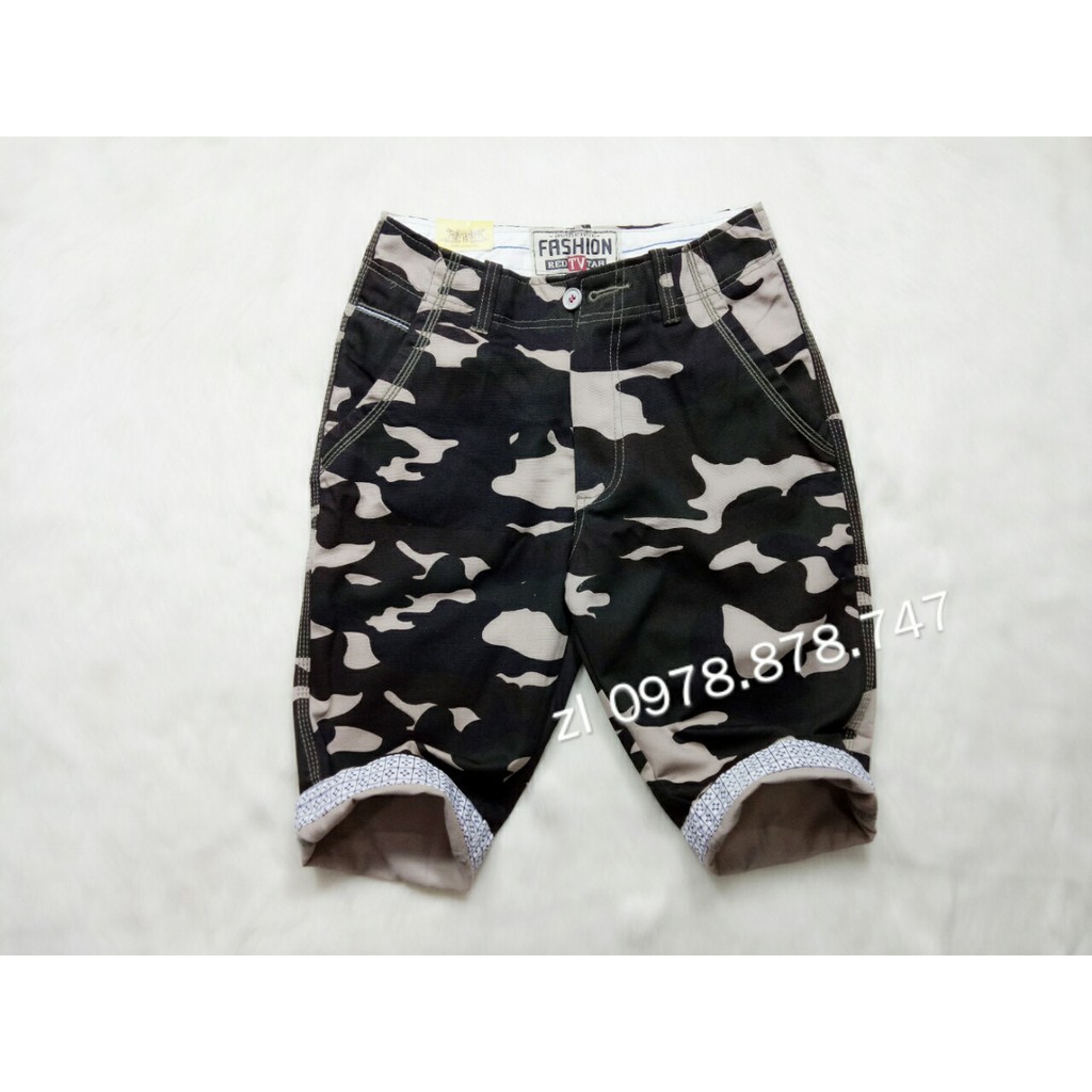 Quần Short Rằn Ri Size Đại