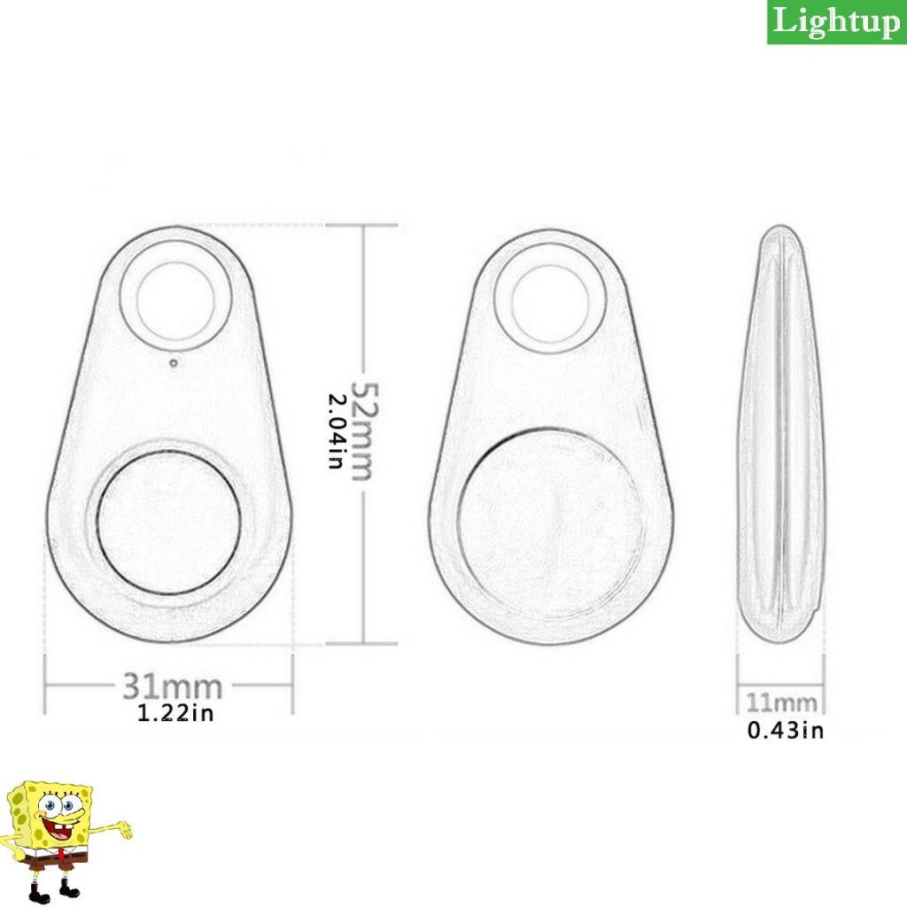 Không dây thông minh 4.0 Key Anti Lost Finder Tracker Alarm Gps Locator Wireless