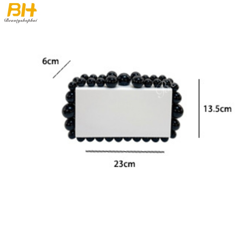 Túi Đeo Chéo Bằng Nhựa Acrylic Thiết Kế Mới Cao Cấp Thời Trang