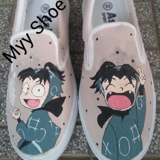 Giày vẽ tay Ninja