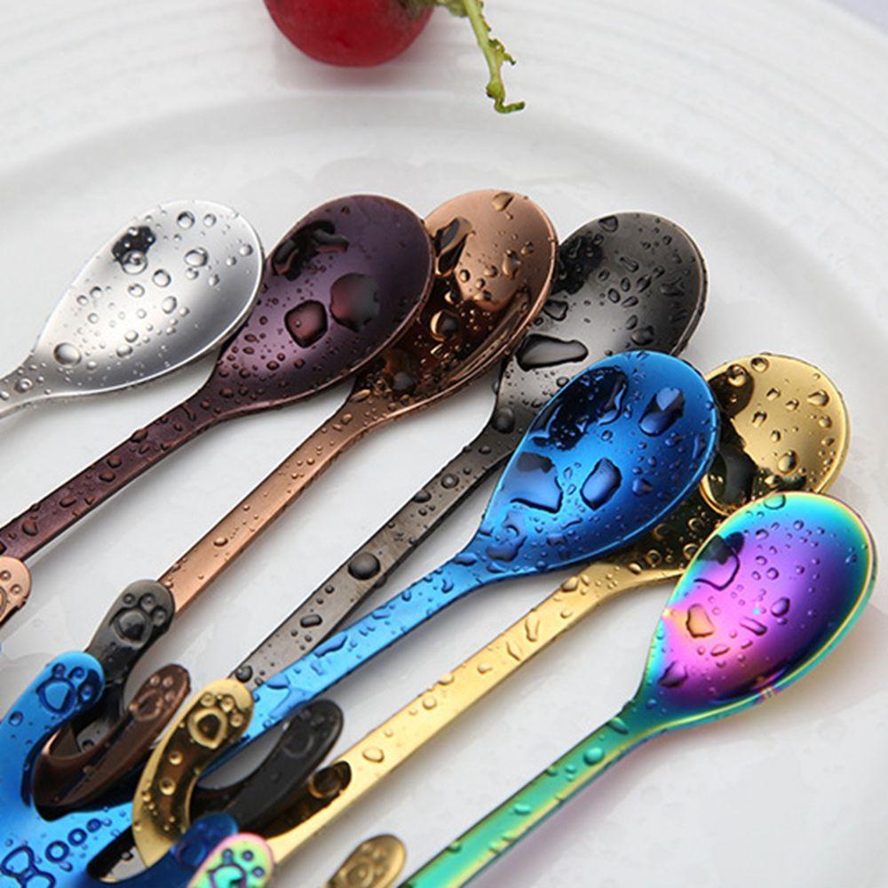 Muỗng Uống Cà Phê Bằng Thép Không Gỉ Thiết Kế Độc Đáo Tiện Dụng