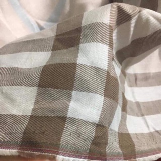 Vải thô kẻ burberry biên 7 màu