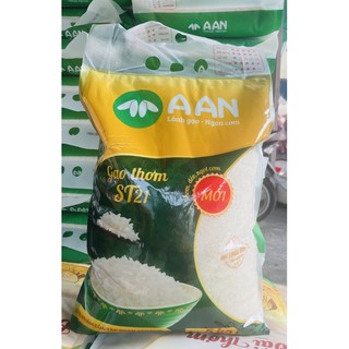 Gạo Thơm ST21 aan (Túi 5Ký Dẻo Thơm)