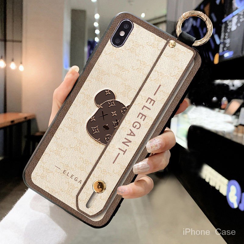 Ốp Điện Thoại In Hình Gấu Cho Apple iPhone 6 7 8 X XR XsMax 11 12 13 pro max