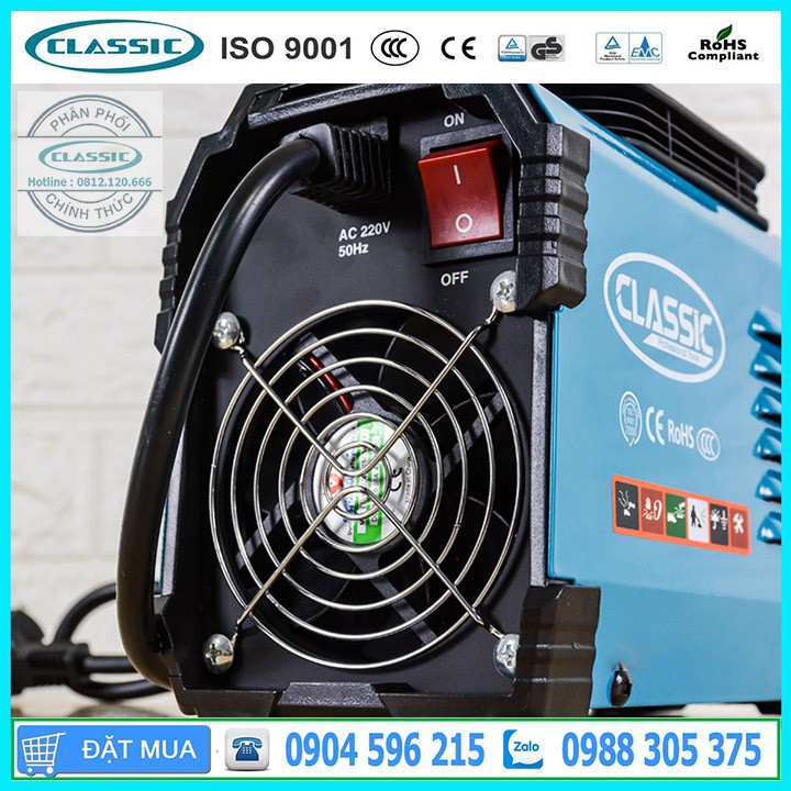MÁY HÀN CLASSIC ARC-200E - MÁY HÀN MINI GIA ĐÌNH CHÍNH HÃNG