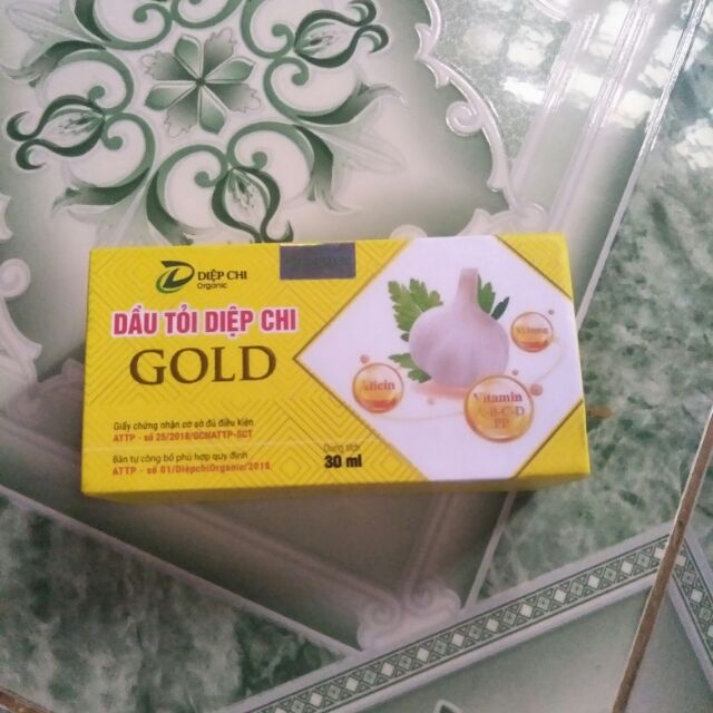 Dầu tỏi diệp chi gold