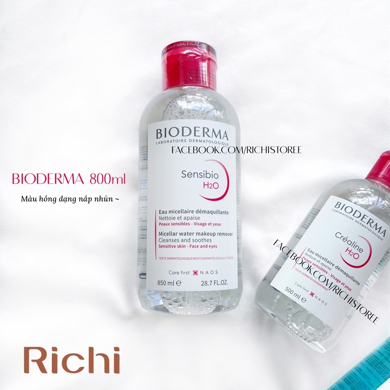 Nước tẩy trang Bioderma 500ml - 100ml - 850ml