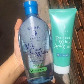 Bộ đôi tẩy trang Fomuala Fresh 230ml + sữa rửa mặt ACNE 50g