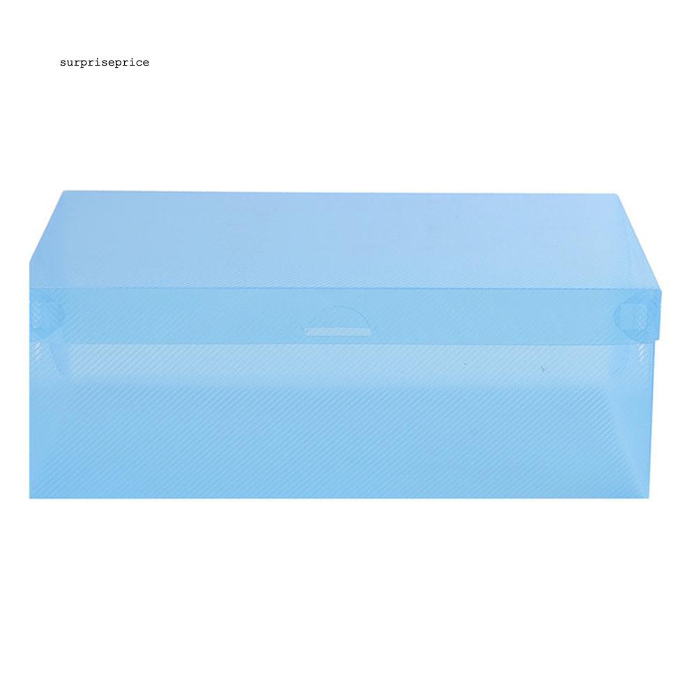 Hộp đựng giày trong suốt nhiều màu tùy chọn tiện dụng