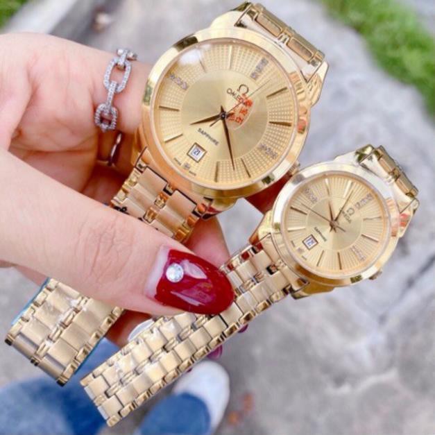[Siêu Phẩm] Đồng hồ Nam (nữ) OMEGA-802 dây đúc mặt chống xước, chống nước cực tốt | BigBuy360 - bigbuy360.vn