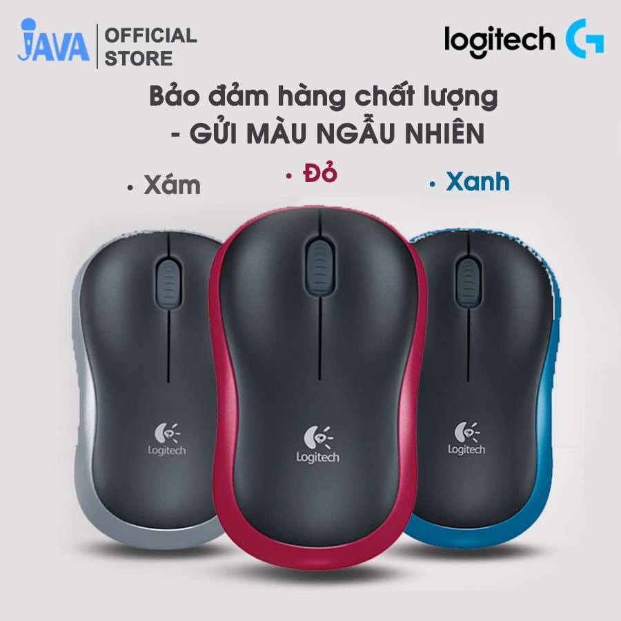 [Bảo hành 1 tháng] Chuột Không Dây Máy Tính Logitech M186 - Hàng Nhập Khẩu