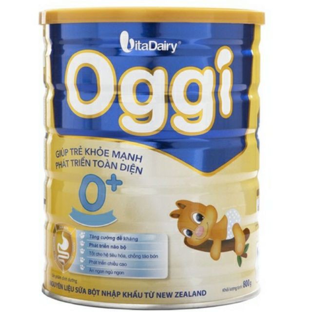 Sữa bột OGGi 0+ 800g
