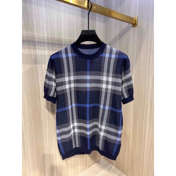 Áo len nam ngắn tay cổ tròn mẫu mới 2022 hàng quảng châu cao cấp chất liệu len mềm mại thoải mái