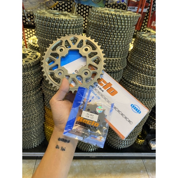 NSD satria 7075 sên recto 9li vàng