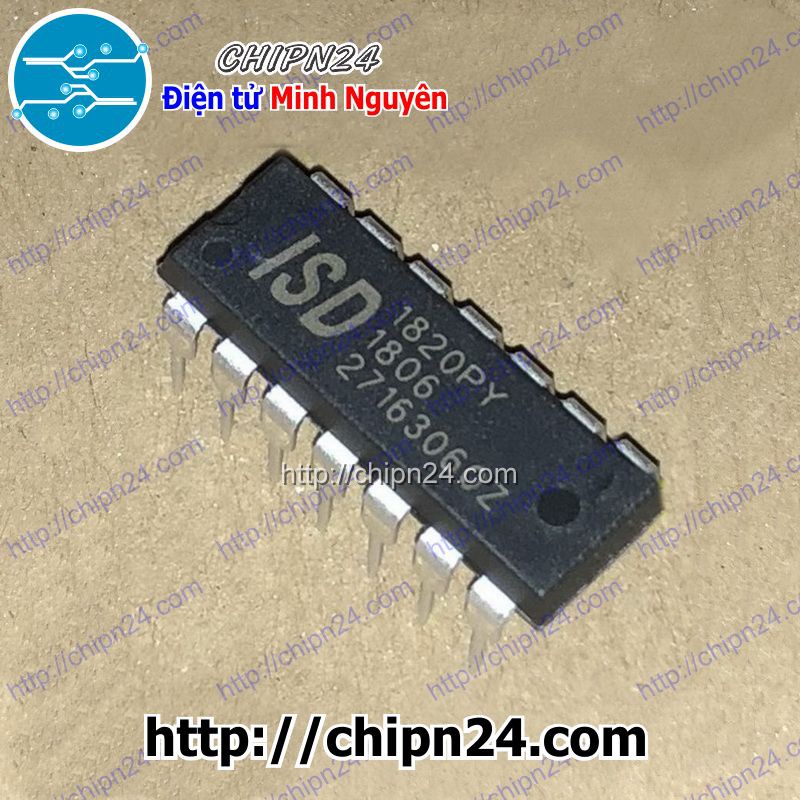 [1 CON] IC ISD1820 8-20 DIP-14 (ISD1820 8-20 1820)