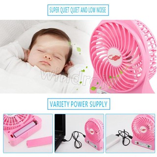 Quạt mini 3 tốc độ mát chưa từng thấy