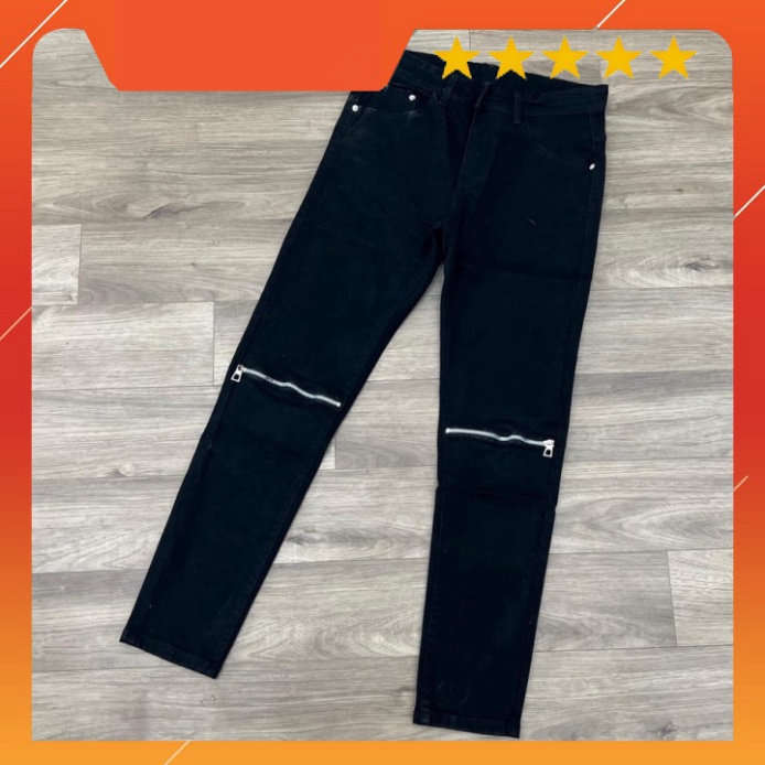 Quần khoá gối ống côn chất liệu cotton 100% co dãn dễ phối đồ