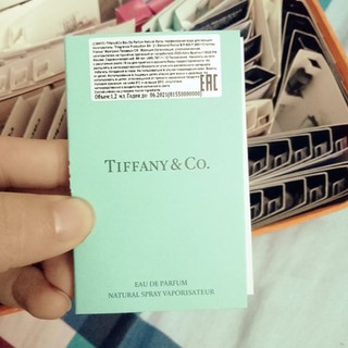 Vial nước hoa Tiffany & Co Eau de Parfum