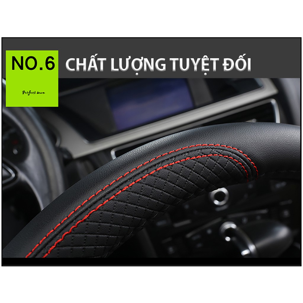 Bao Da Bọc Vô Lăng Ô Tô Cho Xe 4-7 Chỗ, Xe Bán Tải