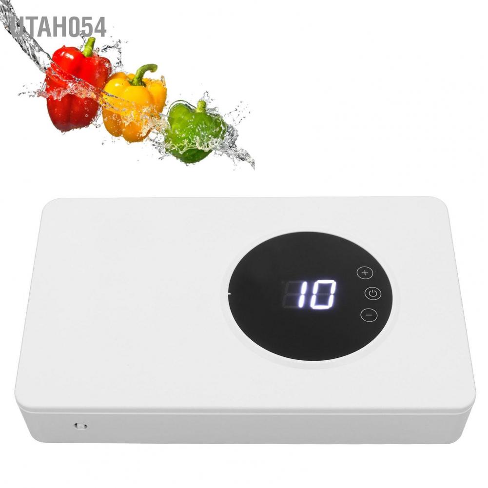 Utah054 Máy tạo ozone di động Mục đích kép Đa chức năng ABS làm sạch rau củ quả cho nhà bếp