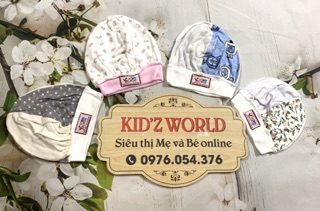 Mũ sơ sinh chụp đầu Kids