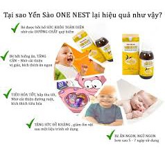 Yến Sào NS ONE NEST Giúp Trẻ Ăn Ngon