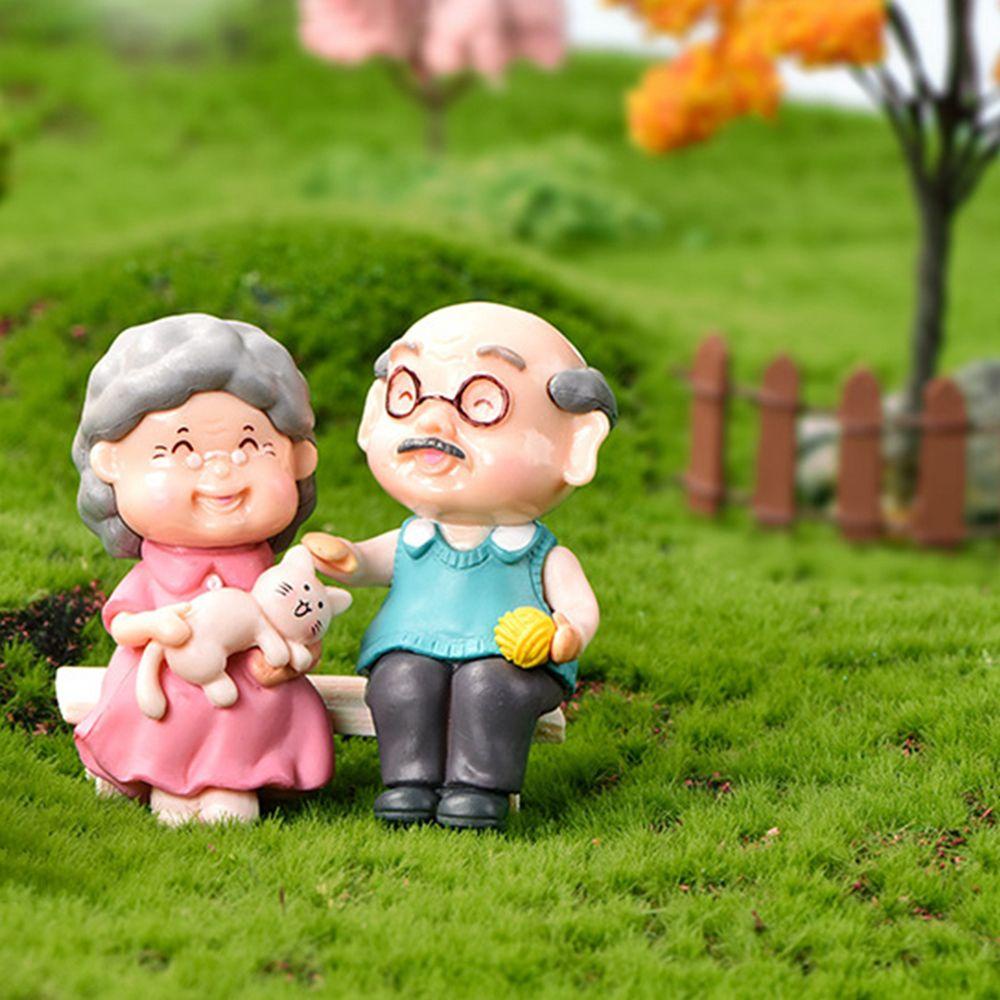 YIYU Đồ trang trí Cặp Đôi Dễ Thương Dùng Trang Trí Bánh Kem Ngày Valentine