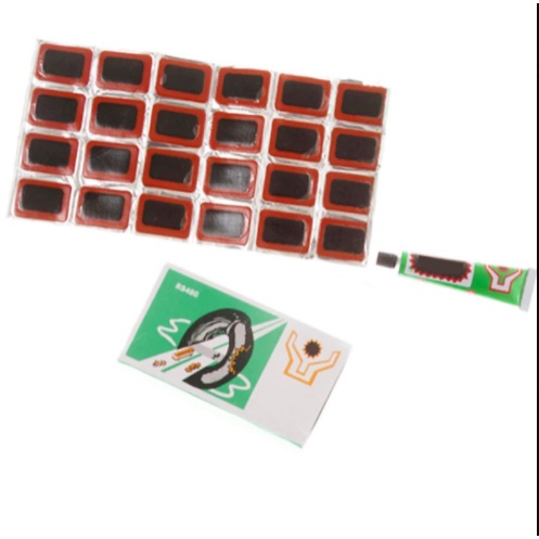 24 Miếng Vá Săm Lốp Xe Đạp Dự Phòng Tự Vá Tại Nhà (Gồm Keo)