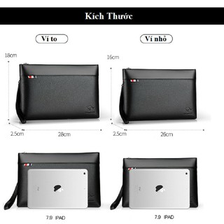 Ví da nam cầm tay Kangaroo dành cho các quý ông thành đạt