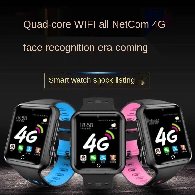 SmartwifiAll Netcom Download Smart Watch Play Games Mobile Unicom Telecom Adult Running Watch Mobile Phone