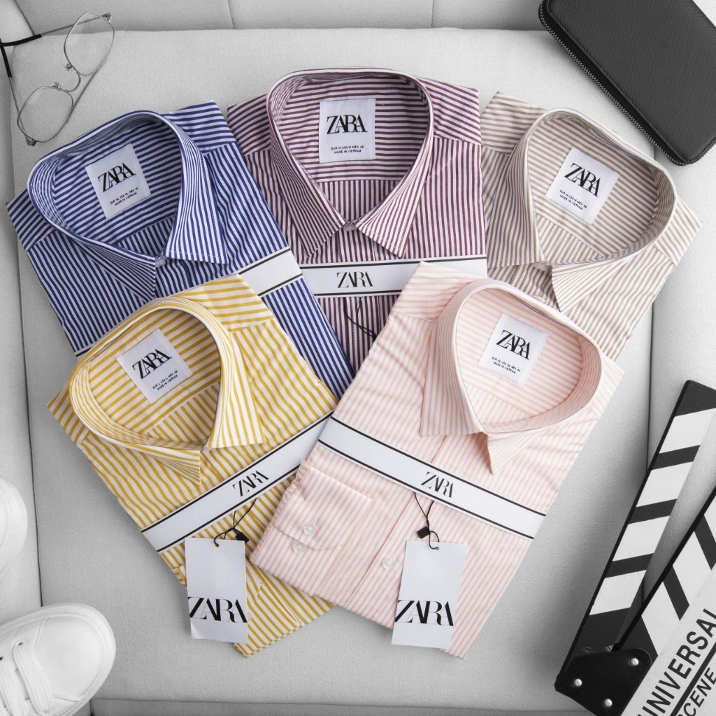 📣 Áo Sơ Mi Nam Kẻ Sọc Phong Cách Hàn Quốc Lịch Lãm 📣