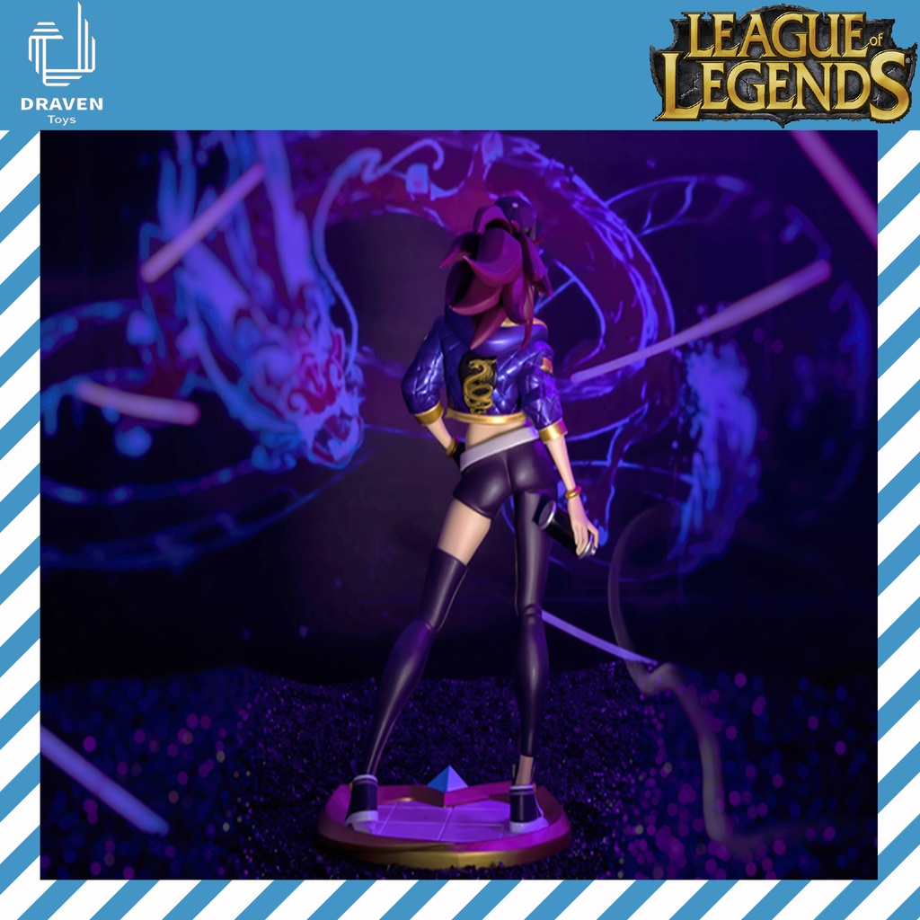 Mô hình Chính hãng Riot Games LOL Akali Unlocked Statue - Liên Minh Huyền Thoại