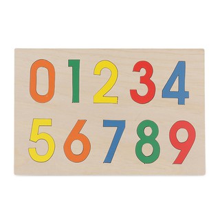 Đồ chơi giáo dục Việt For Kids - Tranh ghép học số từ 0-9 (20x30cm) - VT3P-0034