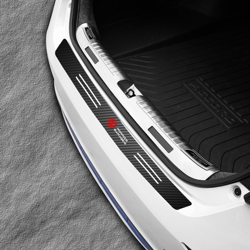 1 Miếng Dán In Logo Bằng Sợi Carbon Cho Xe Hơi MG ZS GS 5 Gundam 350 TF GT 6
