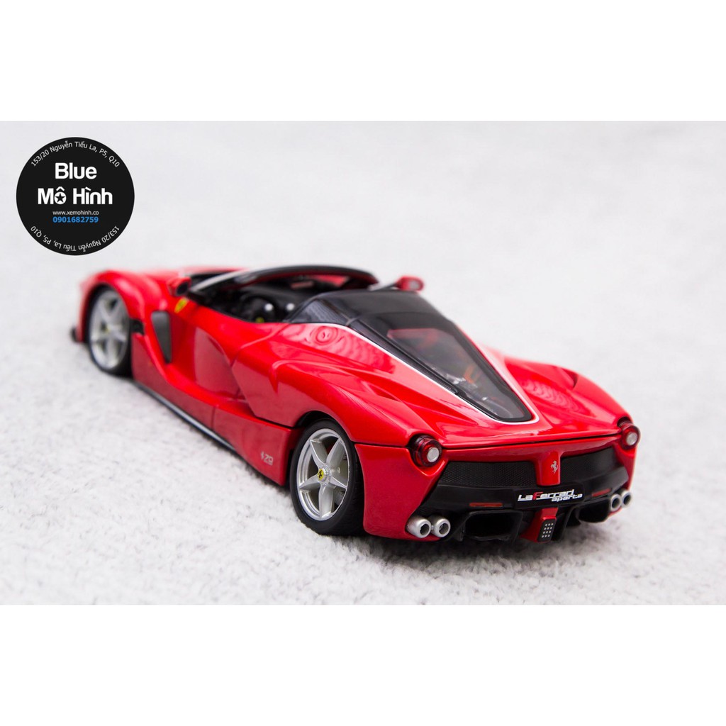 Blue mô hình | Xe mô hình Ferrari LaFerrari Aperta Bburago tỷ lệ 1:24