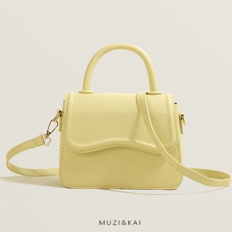 🌸Hàng Order🌸 Túi Xách Muzi&kai Chính Hãng Da Trơn Nắp Gập Dính Quai Sách Kèm Dây Đeo Sang Chảnh Nữ Tính 🌸 Quảng Châu
