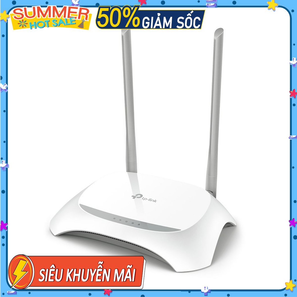 Bộ Phát Wifi TP-LINK TL-WR840N tốc độ 300Mbps - Hàng Chính Hãng