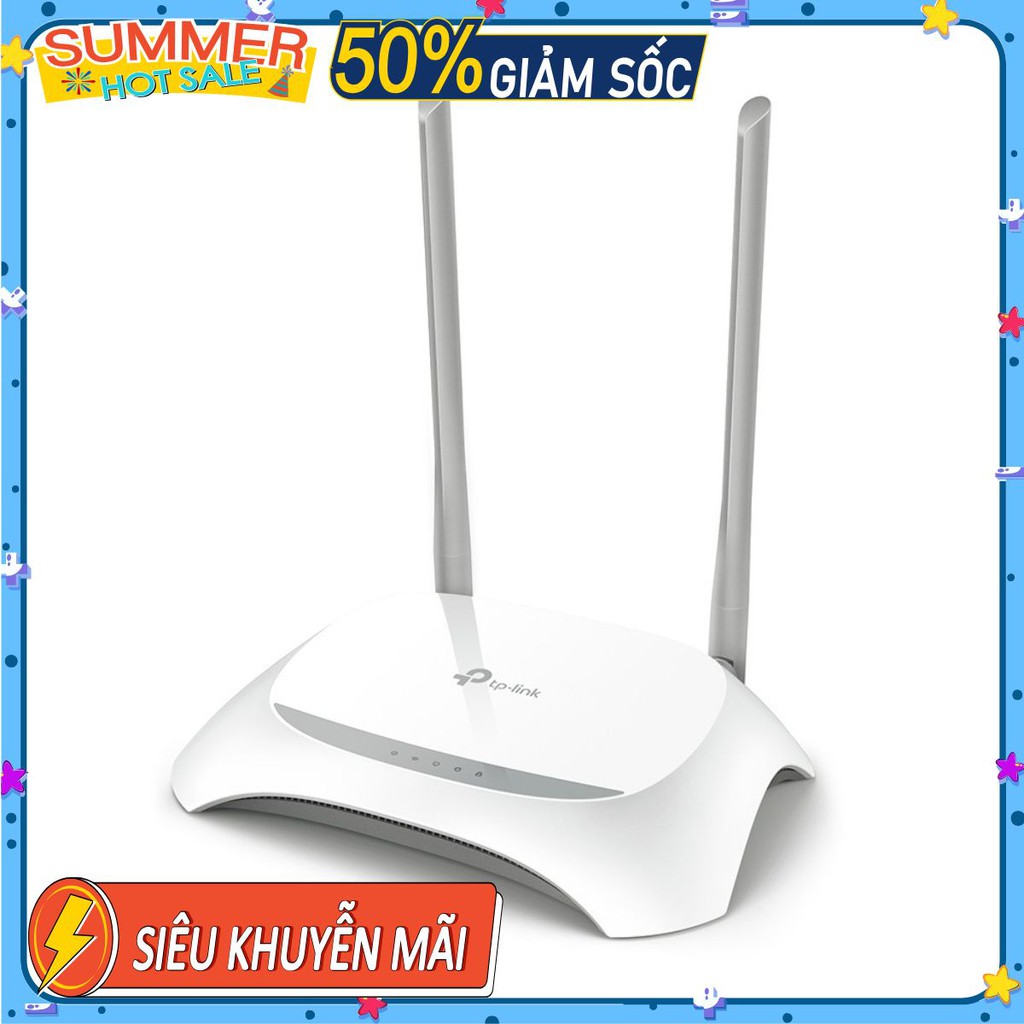 Bộ Phát Wifi Tp-Link TL-WR840N tốc độ 300Mbps - Hàng Chính Hãng