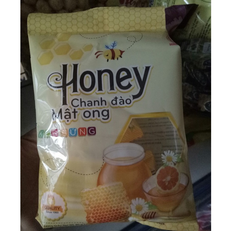 Kẹo Chanh đào mật ong Hải Hà 80gr