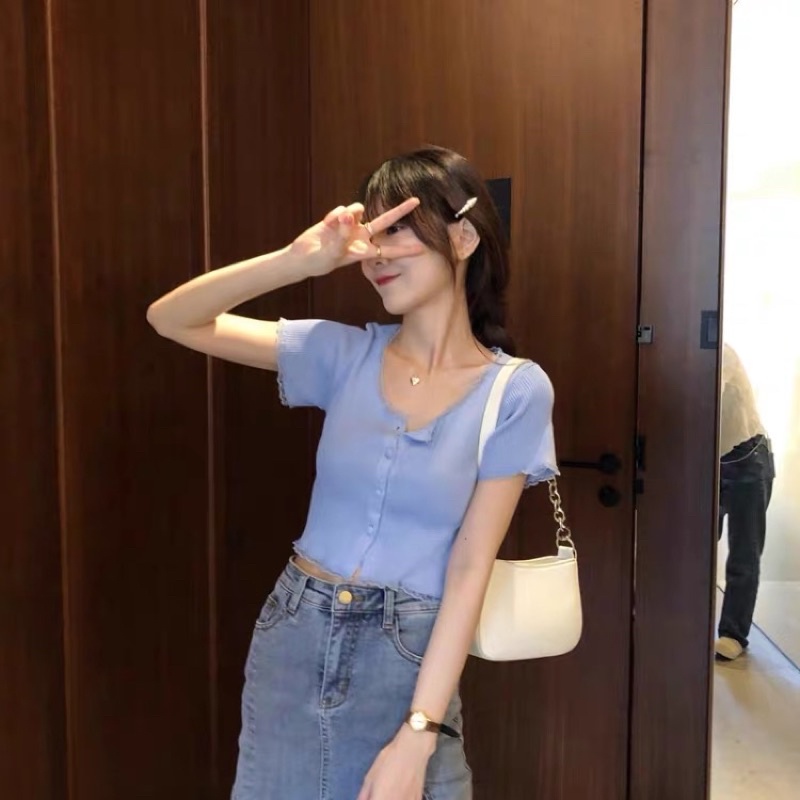 Túi Xách Nữ Túi Đeo Vai Da Trơn Dây Da Phối Xích Phong Cách Trẻ Trung Cực Dễ Phối Đồ