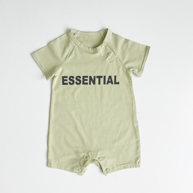 Bộ Áo Liền Quần Tay Ngắn Chất Liệu Mỏng Thoáng Khí Thời Trang Mùa Hè Cho Bé Sơ Sinh