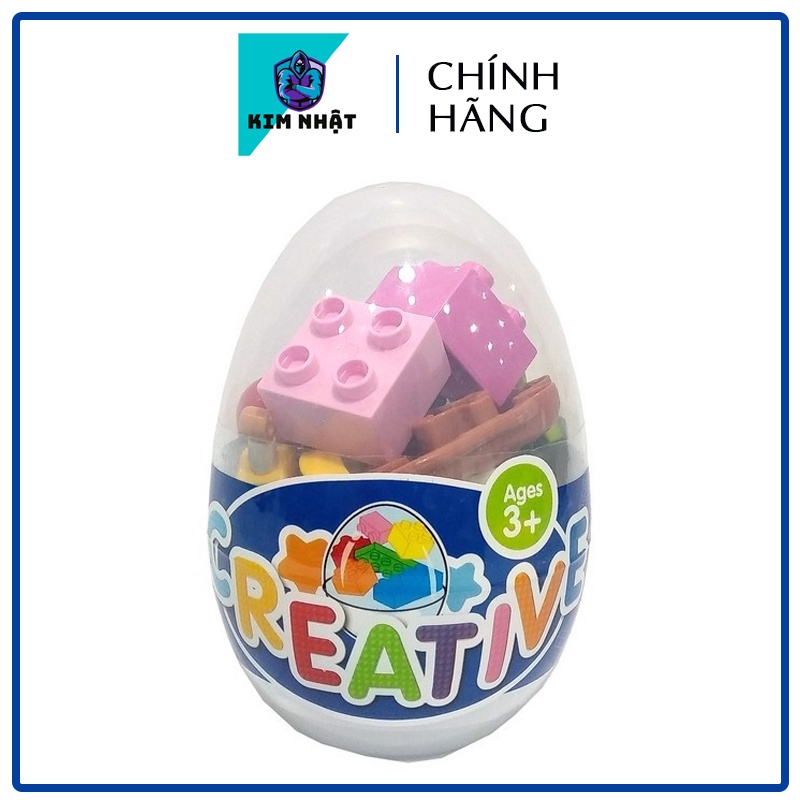 Chính hãng - Trứng Lắp ghép Khổng Lồ - Mega Junior Block