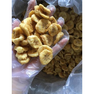 chuối sấy loại ngon đóng gói 1kg