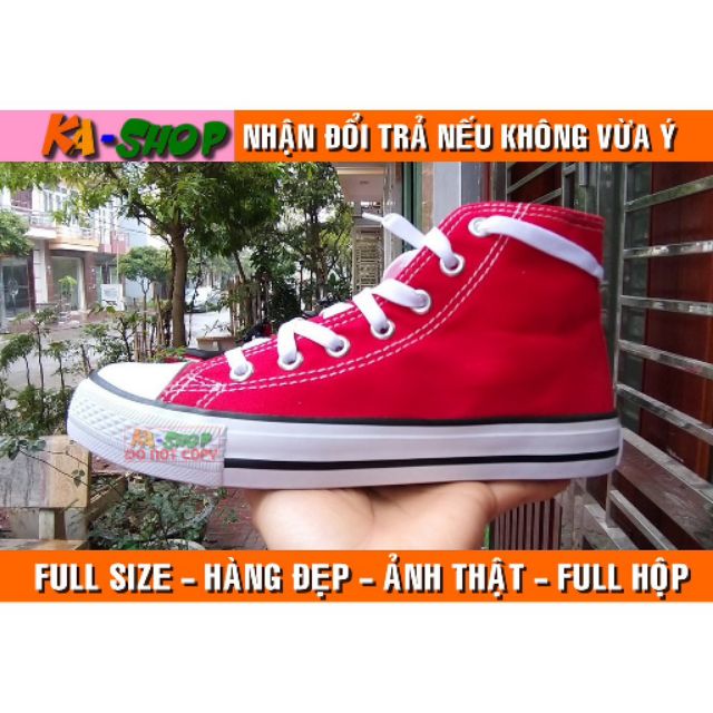 Giày cao cổ xinbang đỏ nam nữ